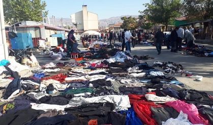 Her şeyin ikinci eli var! Erzincan Bitpazarı’nda uygun fiyatlı alışveriş