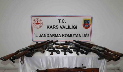 Kars’ta jandarmadan silah operasyonu
