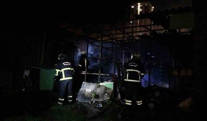 Kastamonu’da iş yerinde çıkan yangın büyümeden söndürüldü