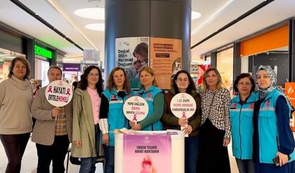 Kırklareli’nde meme kanserine karşı bilgilendirme