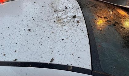 Lüleburgaz’da üst geçitten beton parçaları düştü: Sürücü faciadan döndü