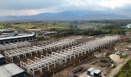 Sanayi sitesinde çalışmalar hız kesmeden devam ediyor