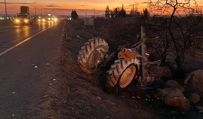 Şanlıurfa’da traktör devrildi: 2 ağır yaralı