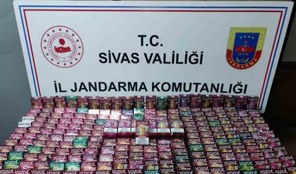 Sivas’ta kaçak tütün operasyonu,  4 Şüpheli yakalandı
