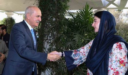 TBMM Başkanı Kurtulmuş, Pencap Eyaleti Başbakanı Şerif ile görüştü