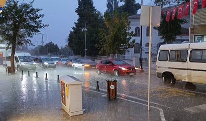 Tekirdağ’da sağanak yağış