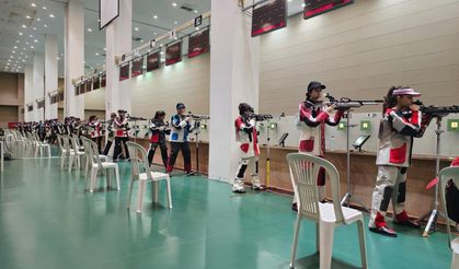 Havalı Silahlar Milli Takım Seçmeleri Erdemli’de Yapılıyor