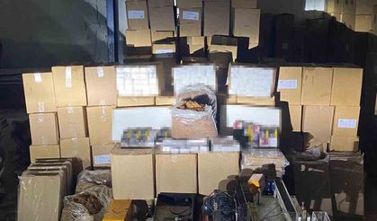 Mersin'de sigara kaçakçılarına operasyon: 4 tutuklama