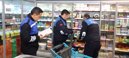 Zabıta Marketleri Mercek Altına Aldı