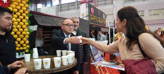 Erdemli, EMITT Fuarı'nda ziyaretçilerin ilgi odağı oldu