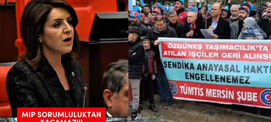 Gülcan Kış: "Bu Bir Sendika Düşmanlığıdır"