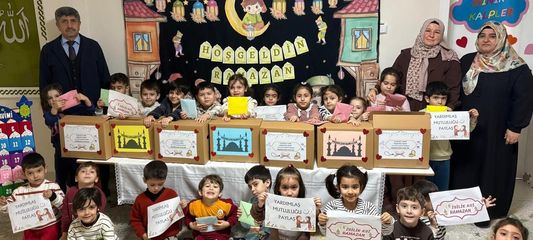 Anamur'da miniklerden Ramazan dayanışması