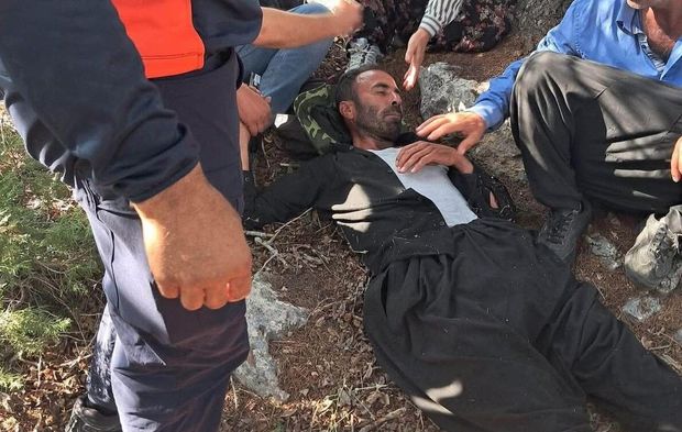 Kayıp şahıs ormanda bitkin halde bulundu