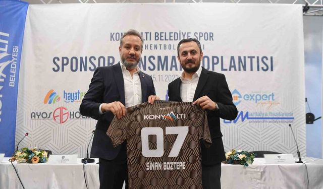 Antalyaspor Başkanı Boztepe: “Avrupa şampiyonu Konyaaltı Kadın Hentbol Takımı’nı gururla kıskanıyorum”