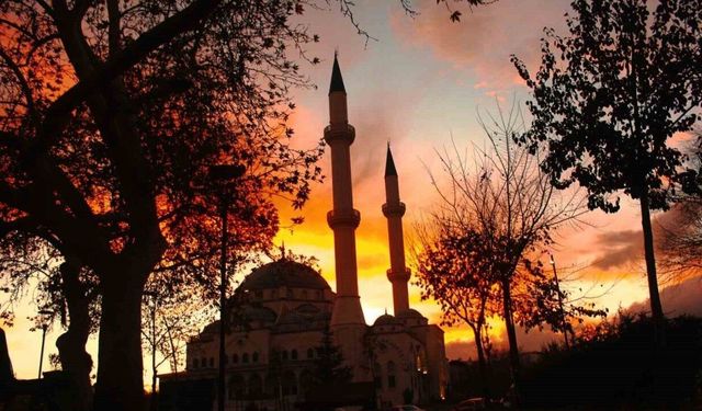Kahramanmaraş’ta gün batımı görsel şölen oluşturdu