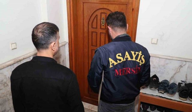 Mersin’de aranan şahıslara şafak operasyonu: 38 gözaltı