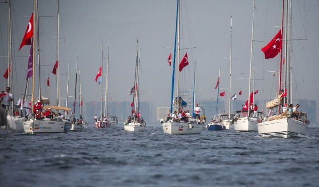Mersin Denizanaları Kadın Yelken Takımı sevindirdi