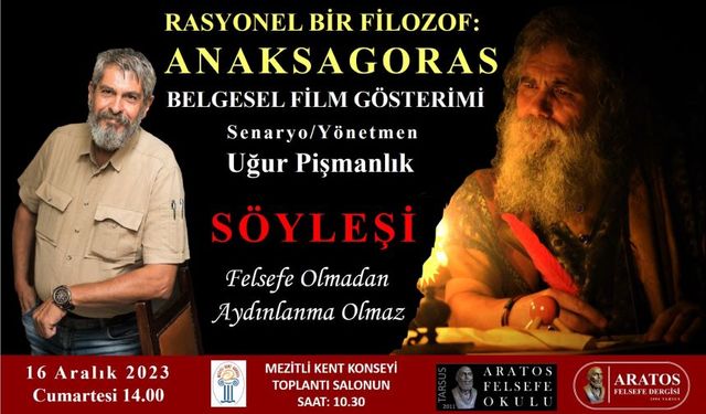 "Rasyonel Bir Filozof Anaksagoras" belgeseli bugün