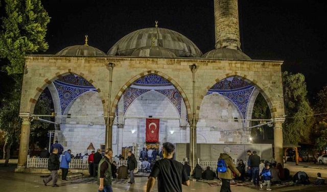 Antalya’da Miraç Kandili dualarla idrak edildi
