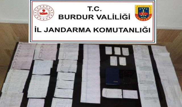 Burdur’da tefecilik yaptığı tespit edilen 1 şahıs tutuklandı
