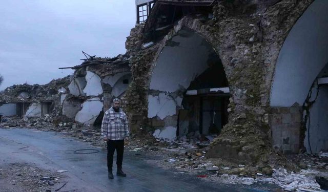 Enkaz kentin kalbiydi, deprem öncesi ve deprem sonrası hali yürekleri burktu