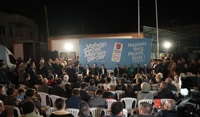 CHP Mezitli Belediye Başkan Adayı Tuncer, Sendika Temsilcileriyle Buluştu