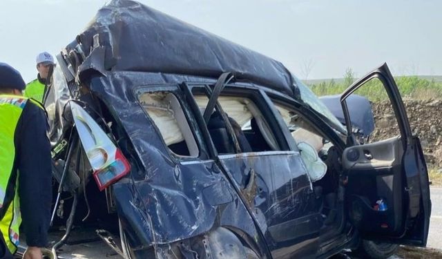 Kahramanmaraş’ta trafik kazası: 1 ölü, 2 ağır yaralı