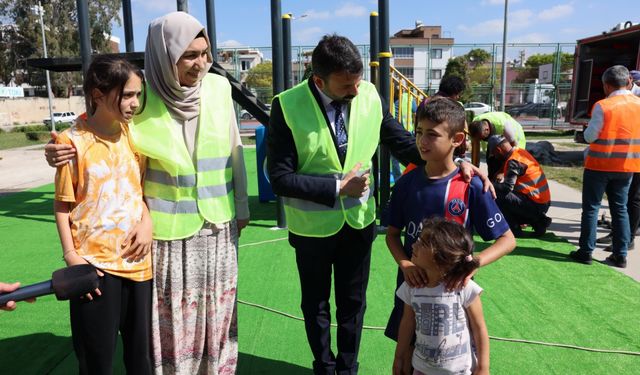 Ahmet Kaya Parkı yenileniyor