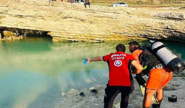 Tarsus’ta baraj gölüne giren genç boğuldu