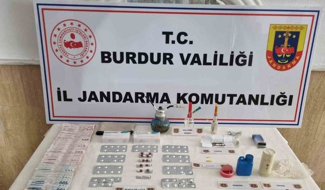 Burdur’da uyuşturucu operasyonlarında 9 şüpheli tutuklandı