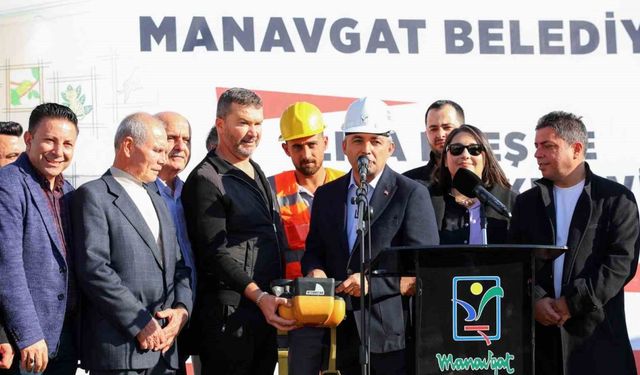 Manavgat’ta yeni kreş ve gündüz bakımevi için temel atıldı