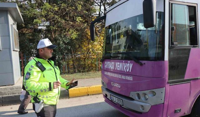 2024 yılının son ayında 700 araç trafikten men edildi, 204 sürücü ehliyetini kaptırdı