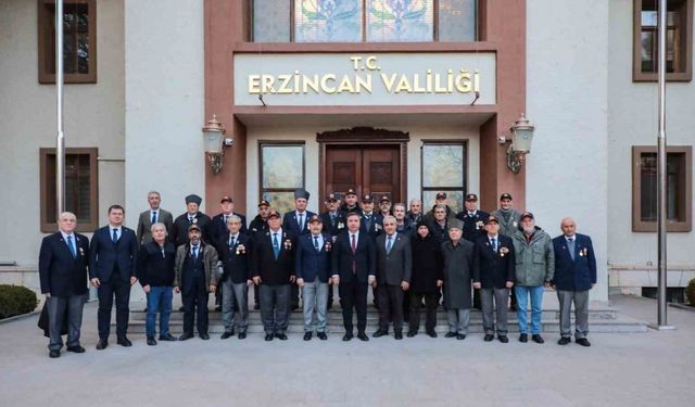 Kahraman gaziler Erzincan’da misafir edildi