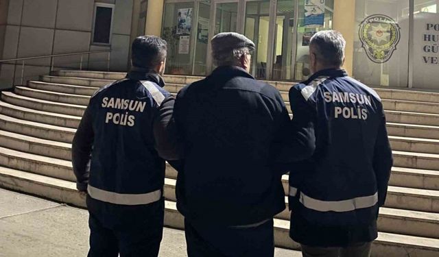 Samsun’da 45 yıl hapis cezası bulunan şahıs yakalandı