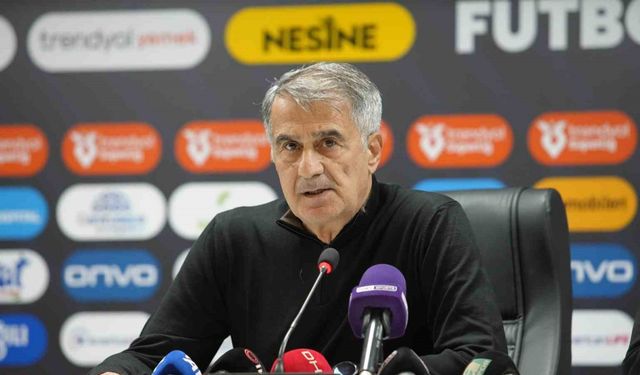 Şenol Güneş: “Bir çıkışa ihtiyacımız vardı, kaybettik”