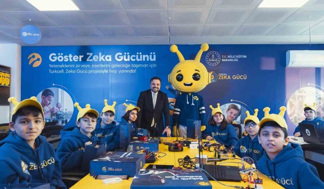 Turkcell Zekâ Gücü Projesi’nin yeni sınıfı Elbistan’da açıldı