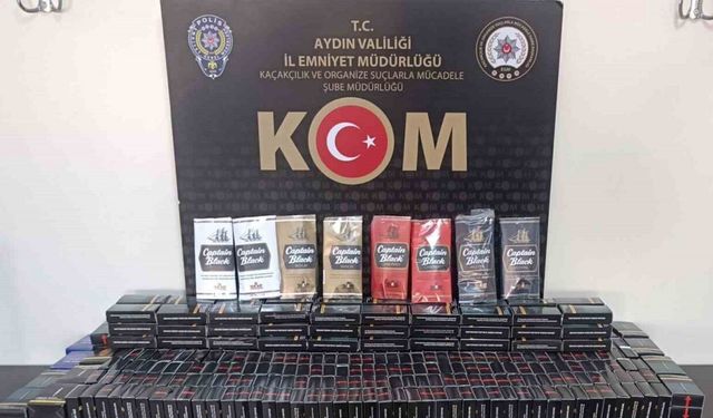Aydın KOM ekipleri kaçakçılığa geçit vermiyor
