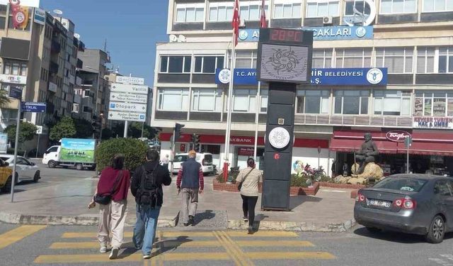 Aydın yaz mevsimine erken girdi