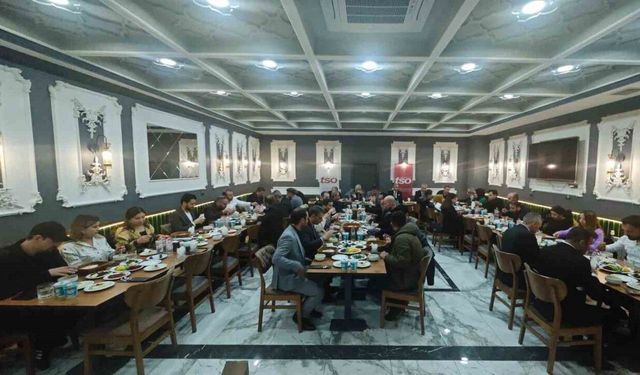 Başkan Alan, iftar programında basın mensuplarıyla buluştu