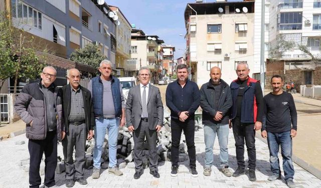 Başkan Tetik, yol yenileme çalışmalarını yerinde inceledi