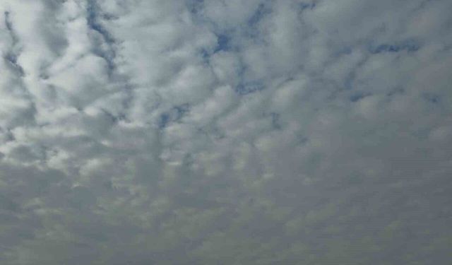 Elazığ’da bulutların görsel şöleni