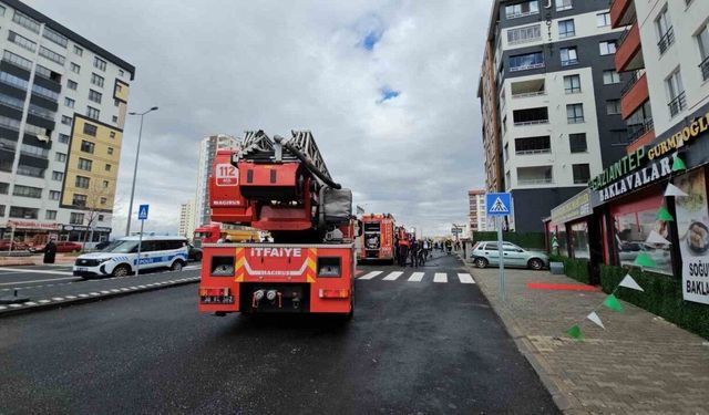 Akü şarjı yangın çıkardı