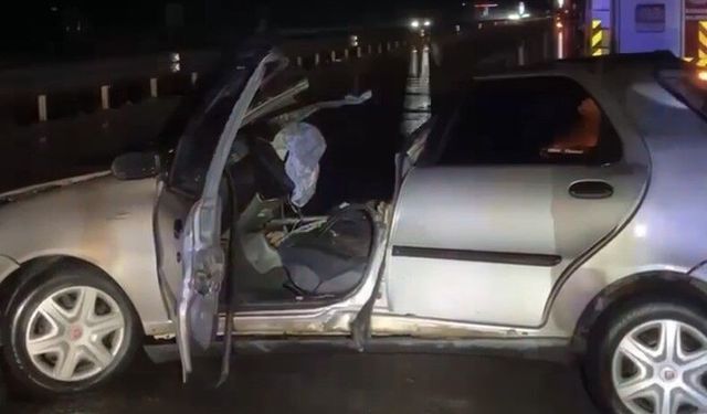 Babaeski’de trafik kazası: Otomobilde sıkışan yaralıyı itfaiye kurtardı