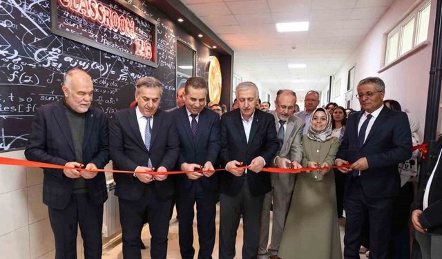 Eğitime sanayici dokunuşu: Meram Fen Lisesi’ne Teknoloji Laboratuvarı