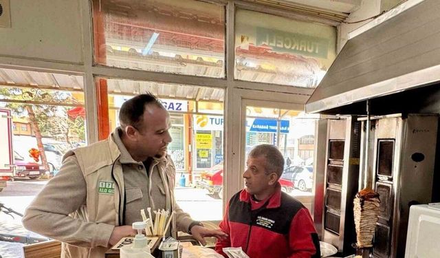 Hüyük’te dönercilere sıkı denetim