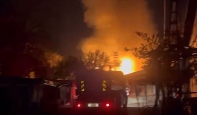 Konya’da Kömürcüler Sitesi’nde yangın paniği