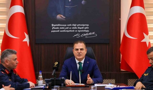 Muğla’da güvenlik ve huzur toplantısı yapıldı