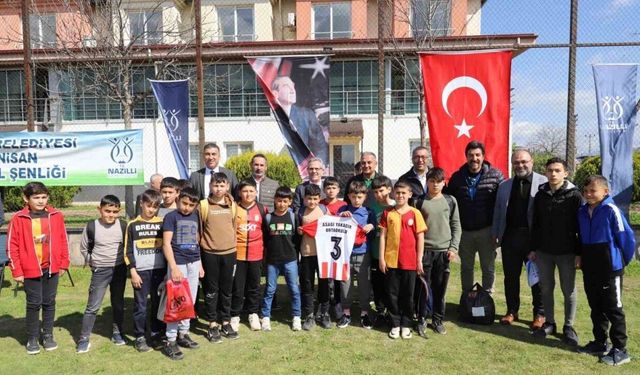 Nazilli’de 23 Nisan coşkusu futbol turnuvasıyla başladı