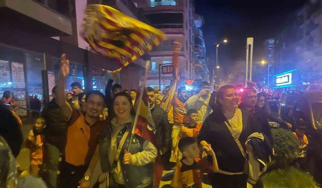 Kula’da Galatasaray coşkusu