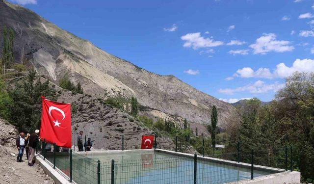 Oltu Arıtaş Mahallesi’ne 160 tonluk sulama havuzu